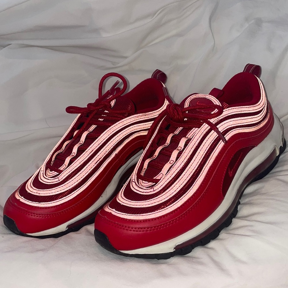 Nike Red Air Max 97 Sneakers